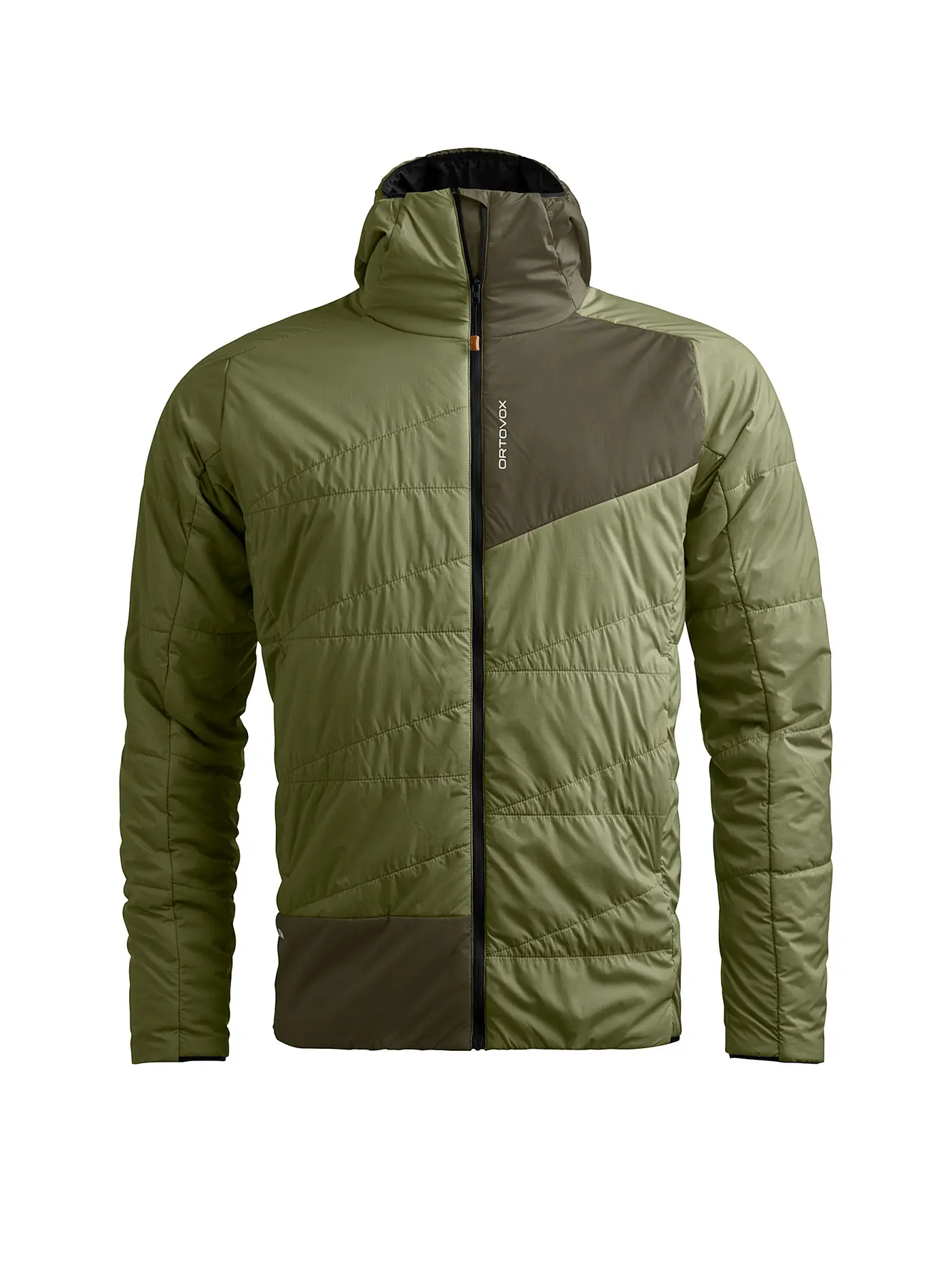 ORTOVOX | Herren Touren Isojacke Piz Duan SW Hoodie | olive
